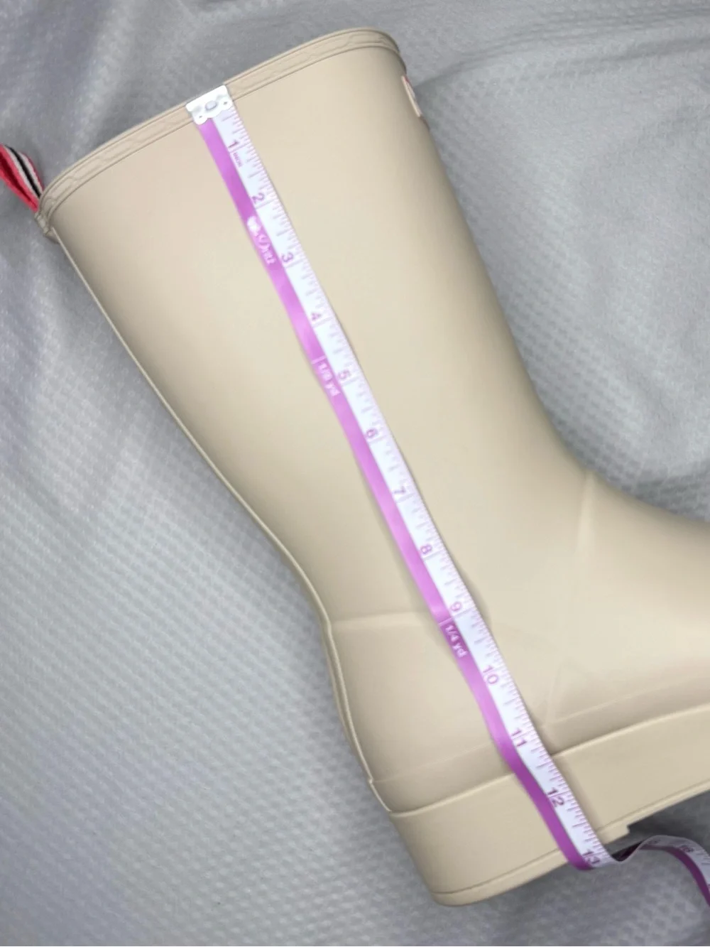 Hunter Women’s Original Play Tall Zinc Tan Waterproof Rain Boot -Sz 11, Like New
